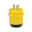 Severe Duty Locking Plug, #18-10 Awg 30A, 347/600V, Severe Duty, L23-30, 4-Pole, 5-Wire, L2330PY