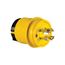 Severe Duty Locking Plug, #18-10 Awg 30A, 347/600V, Severe Duty, L23-30, 4-Pole, 5-Wire, L2330PY