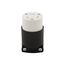 Safety Grip Locking Connector, #18-10 Awg, 20A, 125V, Back Wiring, L5-20, 2-Pole, 3-Wire, L520C