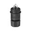 Arrow Hart Watertight Locking Plug, #18-10 Awg 20A, 125V, Black, Steel, L5-20, 2-Pole 3-Wire, L520PWBK