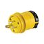 Severe Duty Locking Plug, #18-10 Awg, 20A, 125V, Severe Duty, L5-20, 2-Pole 3-Wire 0.63 To 1.16", L520PY
