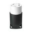 Arrow Hart Ultra Grip Locking Connector, #18-10 Awg, 30A, 125V, L5-30, 2-Pole, 3-Wire, L530C