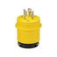 Severe Duty Locking Plug, #18-10 Awg, 30A, 125V, Severe Duty, L5-30, 2-Pole 3-Wire 0.63 To 1.16", L530PY