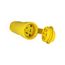 Arrow Hart Watertight Locking Connector, #18-10 Awg 20A, 250V, Steel, L6-20, 2-Pole 3-Wire, L620CW