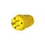 Arrow Hart Watertight Locking Plug, #18-10 Awg 20A, 250V, Steel, L6-20, 2-Pole 3-Wire, L620PW