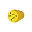 Arrow Hart Watertight Locking Plug, #18-10 Awg 30A, 250V, Steel, L6-30, 2-Pole 3-Wire, L630PW