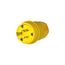 Arrow Hart Watertight Locking Plug, #18-10 Awg 30A, 277V, Steel, L7-30, 2-Pole 3-Wire, L730PW