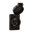 Arrow Hart Watertight Locking Receptacle, #14-8 Awg, 30A, 277V, Yellow, L7-30, 2-Pole 3-Wire, L730RW