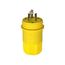 Arrow Hart Watertight Locking Plug, #18-10 Awg 20A, 480V, Steel, L8-20, 2-Pole 3-Wire, L820PW