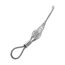 Pulling Grip Length, Flexible Eye, Light Duty, 10000 Lbs Break, 2.00-2.49" Cord Dia., 26" Mesh, LP20025