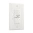 Occupancy Sensor & Dimmer, Dimmer Sensor, 120V, White, 1-Pole, 1-Phase, 1000 Sq Ft, Occupancy, OS106D1-W