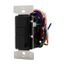 Occupancy Sensor & Dimmer, 8/10A, 120/277V, Led Mot Ind, 1-Pole, 3-Way, 1-Ph, 1200/2200W, Black, OS10D7-BK