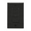 Occupancy Sensor Switch, No Neutral Required, 120V, Black, 1-Pole, 3-Way, 1-Phase, 450 Sq Ft, OS306U-BK