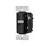 Occupancy Sensor Switch, Motion Sensor w/ Nightlight, 120V, Black, 1-Pole, 3-Way, 1000 Sq Ft, OS310U-BK