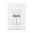Occupancy Sensor Dual Switch, 1-Pole 1000 Sq Ft Coverage, Dual Tech Motion Sensor w/ Dual Switch, OSD10DN-A