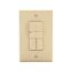 Occupancy Sensor Dual Switch, 120/277V, Ivory, Incand, Mlv, Elv, Flr, Halo, 1-Pole, 1000 Sq Ft, OSP10D-V