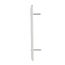 Telephone And Coaxial Wallplate, Lt. Almond, 0.40" Hole Cutout, Single-Gang,Mid-Size, PJ11LA