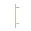 Telephone And Coaxial Wallplate, Ivory, 0.40" Hole Cutout, Single-Gang, Mid-Size, PJ11V