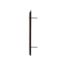 Blank Wallplate, Box Mount, Brown, Blank Cutout, Polycarbonate, Single- Gang, Mid-Size, PJ13B