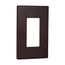 Wallplate, Single-Gang, Decorator, Without Screws, Oil Rubbed Bronze, PJS26RB-SP-L