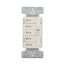 Accell Hour Timer, 1, 2, 4, 8, 12 Hour Default Time Settings, 15A, 120V, 5 Button, Light Almond, PT18H-LA