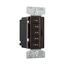 Accell Minute Timer, 5, 10, 15, 30, & 60 Minute Default Time Settings, 15A, 120V 5 Button, Brown, PT18M-B