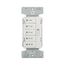 Accell Minute Timer, 5, 10, 15, 30, & 60 Minute, 15A 120V, 5 Button, Light Almond, Ivory, 1-Pole, PT18M-C2