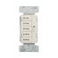 Accell Minute Timer, 5, 10, 15, 30, & 60 Minute Settings, 15A, 120V, 5 Button, Light Almond, PT18M-LA