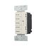 Accell Minute Timer, 5, 10, 15, 30, & 60 Minute Settings, 15A, 120V, 5 Button, Light Almond, PT18M-LA