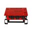 Rhinobox Power Distribution Unit, 50A, Weatherproof, Nema 3R, Dplx Autores, Red, 120/240V, RB3001A