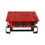 Rhinobox Power Distribution Unit, 50A, Weatherproof, Nema 3R, Dupx Autores, Red, 120/240V, RB300A