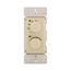 Combo Dimmer & Fan Speed Control, Power Failure Memory, 4-Speed, #16 Awg 1.5A, 120V, Ivory, RDC15-V
