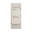 Combo Dimmer & Fan Speed Control, Power Failure Memory, #16Awg 2.5A, 120V, LightAlmond 1-Pole, RDC25-LA