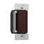 Z-Wave Plus Switch, Power Failure Memory, 15A, 120V, Brown, 1-Pole, 3-Way, Multi-Location, RF9601DB