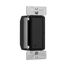 Z-Wave Plus Accessory Switch, 120V, Wiring Leads, Push Button, Black, 3-Way, 3-Way, Rf9601, RF9617DBK