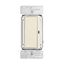 Z-Wave Plus Accessory Switch, 120V, Wiring Leads, Push Button, Light Almond, 3-Way, 3-Way, RF9617DLA