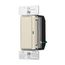 Z-Wave Plus Accessory Switch, 120V, Wiring Leads, Push Button, Light Almond, 3-Way, 3-Way, RF9617DLA