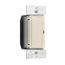 Z-Wave Plus Accessory Switch, 120V, Wiring Leads, Push Button, Light Almond, 3-Way, 3-Way, RF9617DLA
