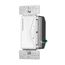 Z-Wave Plus Accessory Dimmer, 7-Step Led Light Level Display, 120V, Alpine White, 1-Pole, 3-Way, RF9642-ZAW