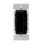 Z-Wave Plus Accessory Dimmer, 7-Step Led Light Level Display, 120V, Black, Multi-Location, RF9642-ZDBK