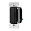 Z-Wave Plus Accessory Dimmer, 7-Step Led Light Level Display, 120V, Black, Multi-Location, RF9642-ZDBK