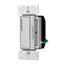 Z-Wave Plus Accessory Dimmer, 7-Step Led Light Level Display, 120V, Gray, Multi-Location, RF9642-ZDGY