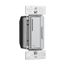 Z-Wave Plus Accessory Dimmer, 7-Step Led Light Level Display, 120V, Gray, Multi-Location, RF9642-ZDGY