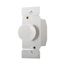 Fan Speed Controller, Power Failure Memory, Non-Preset, 3-Speed, #16 Awg 1.5A 120V, White 1-Pole, RFS15-W