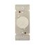 Fan Speed Controller, Power Failure Memory, Non-Preset, Fully Variable, #16 Awg 5A, 120V, Almond, RFS5-A