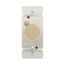 Fan Speed Controller, Power Failure Memory, Non-Preset, Fully Variable, #16 Awg 5A, 120V, Ivory, RFS5-V