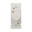 Fan Speed Controller, Power Failure Memory, Non-Preset, Fully Variable, #16 Awg 5A, 120V, White, RFS5-W