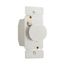 Fan Speed Controller, Power Failure Memory, Non-Preset, Fully Variable, #16 Awg 5A, 120V, White, RFS5-W
