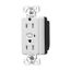 Z-Wave Plus Split Control Wireless Receptacle, 15A, 120V Actuator, Alpine White, RFTR9605-TAW