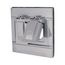Oversize Duplex Receptacle Cover, Self-Closing, Surface Mount, Gray, Wet, 1-Gang, S1954